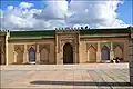 The mosque attached to the mausoleum