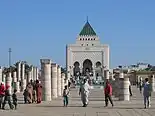 Mausoleum of Mohammed V in Rabat, Morocco