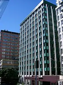 The embassy occupied the IBM Centre (now Radio New Zealand House) from 1971 to 1977