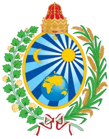 Coat of arms of the Surakarta Sunanate (1745–1945)