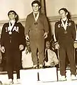 Rahim Aliabadi, is former Iranian wrestler and winner of silver medal in 1972 Summer Olympics.