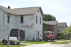 Houses on Railroad Street