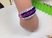 Multi-row bracelet