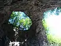 Little Natural Bridge, seen from below