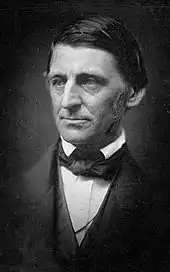 Essayist, lecturer, philosopher, and poet Ralph Waldo Emerson (AB, 1821)