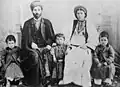 A Palestinian Christian family in Ramallah, 1905