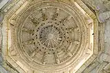 Mandapa interior ceiling