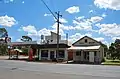 Post office and petrol station