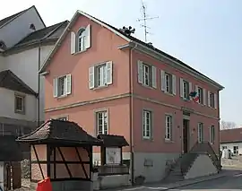 The town hall in Rantzwiller