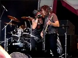 Ratt performing at the 
Sweden Rock Festival, 2008.