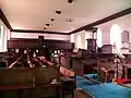 St Oswald's church interior west