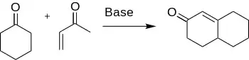 Robinson annulation reaction