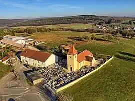 The church in Recologne-lès-Rioz