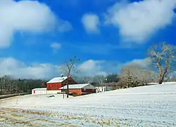 A farm in the township in February 2013