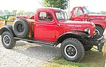 Red Dodge Power Wagon