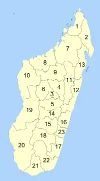 Regions of Madagascar