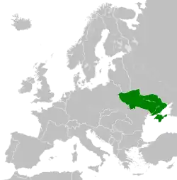 Reichskommissariat Ukraine in 1942