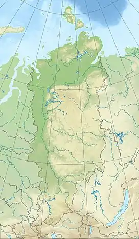 Laptev Sea is located in Krasnoyarsk Krai