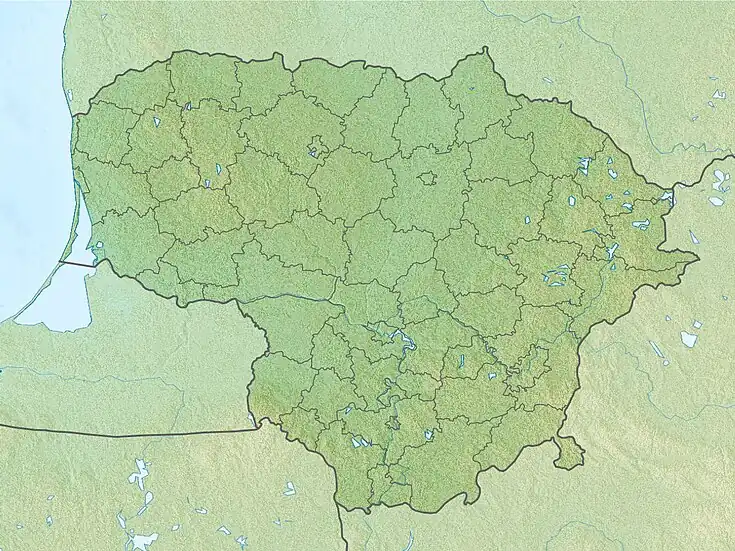 Nida is located in Lithuania