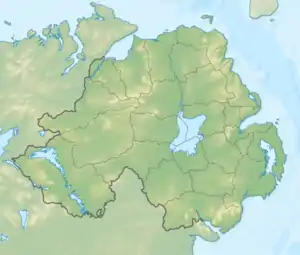 Lough Neagh is located in Northern Ireland