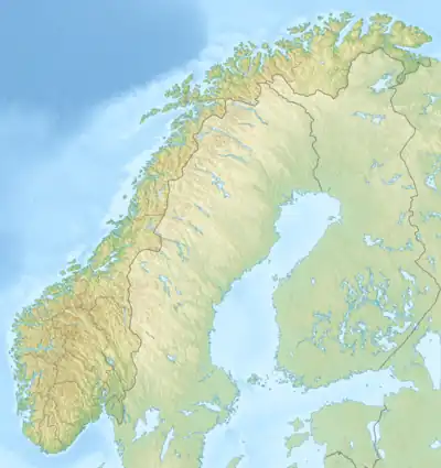 Randsfjorden is located in Norway