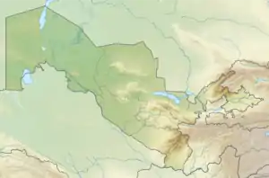 Shohimardon is located in Uzbekistan