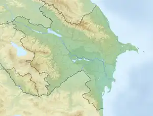 Vorotan (river) is located in Azerbaijan