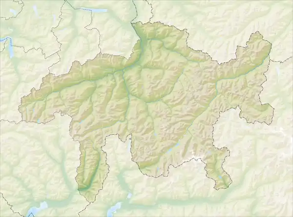 Disentis/Mustér is located in Canton of Grisons