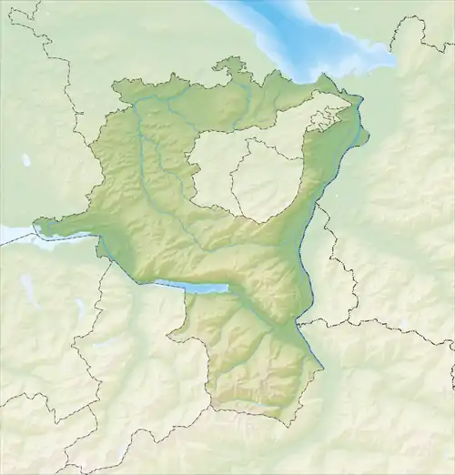 Kaltbrunn is located in Canton of St. Gallen