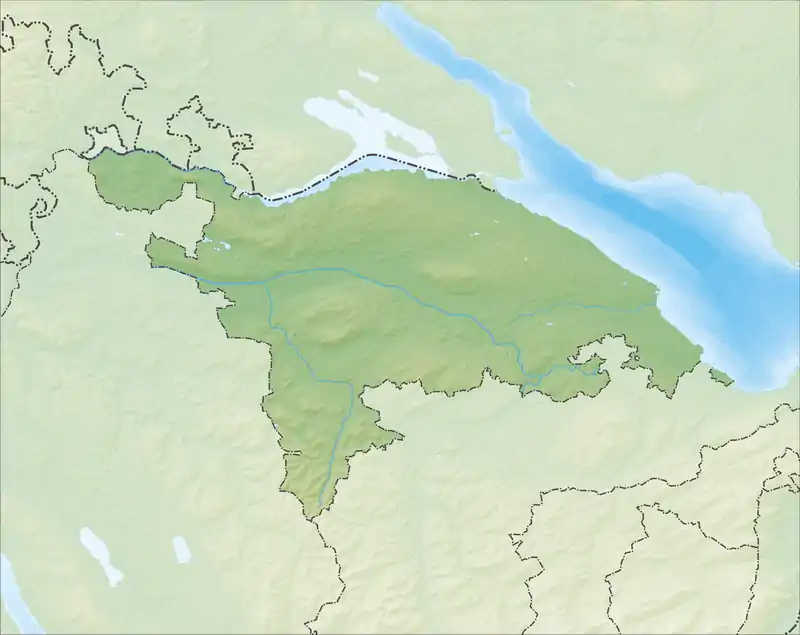 Tägerwilen is located in Canton of Thurgau