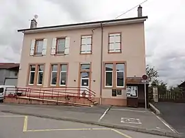 The town hall in Remoncourt