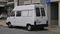 Renault Trafic first generation (second facelift) with high roof body