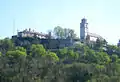 The fortified church in Monrupino