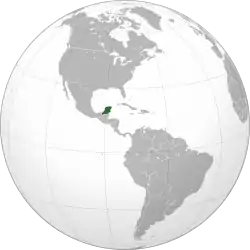 Location of Yucatán