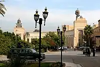 The Republican Palace during the Saddam Era before the Saddam Statues were removed