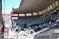 demolition of the west stand, (July 2013)