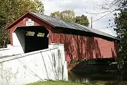 Rex Covered Bridge in North Whitehall Township in October 2006