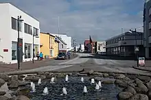 Keflavik town center