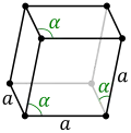 Rhombohedral crystal structure for polonium