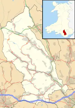 Location of Rhondda Cynon Taf County Borough