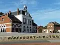 The town hall in Ribécourt-la-Tour