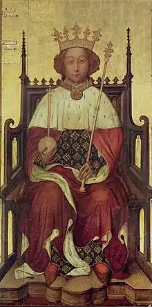 Contemporary painting of King Richard II