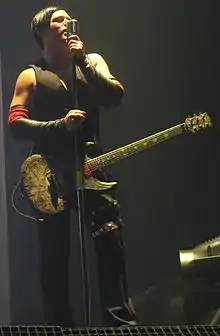 Emigrate frontman Richard Kruspe in 2010