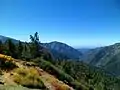 View west from Angeles Crest Highway