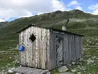 Wilderness hut, Käsivarsi Wilderness Area, Finnish Lapland.