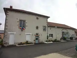 The town hall in Rilhac-Rancon