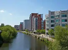 River Aire at Leeds