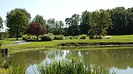 River Vale Country Club, hosting one of three golf courses in the Township