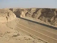 The highway from Riyadh to Makkah