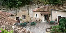 Troglodytic houses in Rochemenier